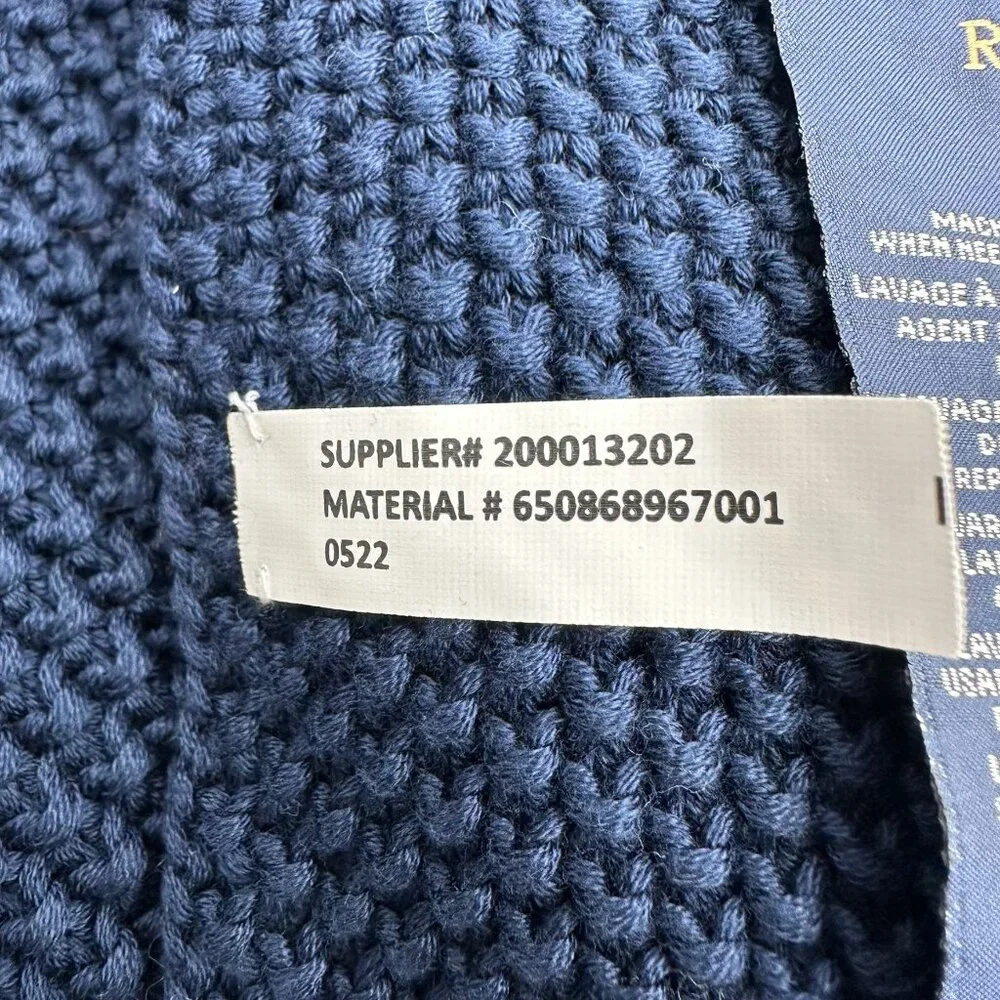 Ralph Lauren Pursell Cotton Knit Textured‎ Pattern 54